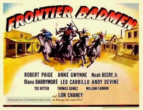 Frontier Badmen - Movie Poster