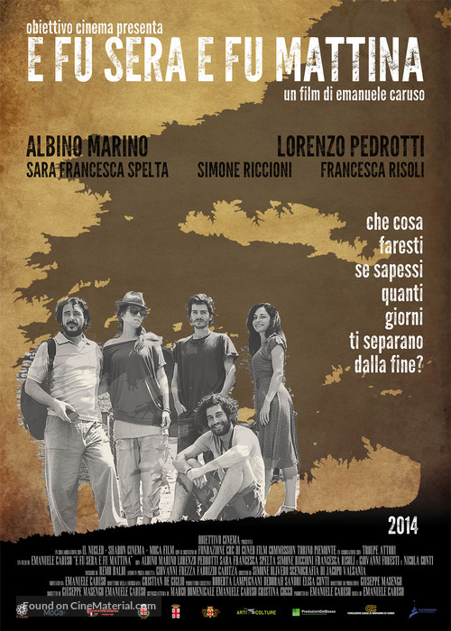 E fu sera e fu mattina - Italian Movie Poster