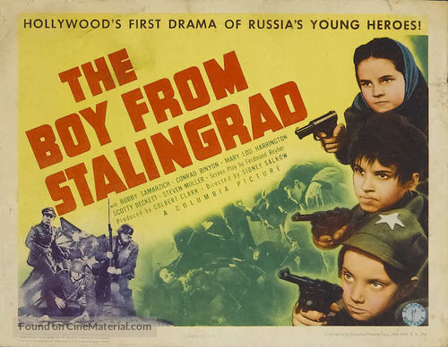 The Boy from Stalingrad - Movie Poster