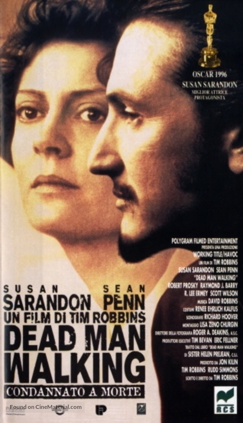 Dead Man Walking - Italian Movie Poster