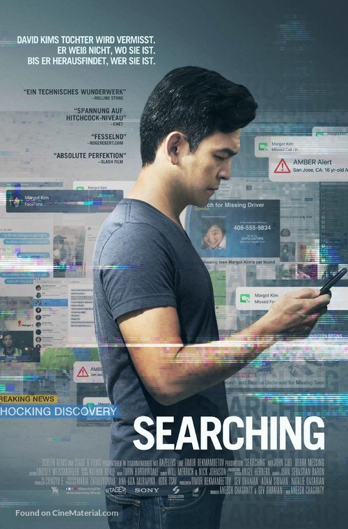 Searching - German Movie Poster