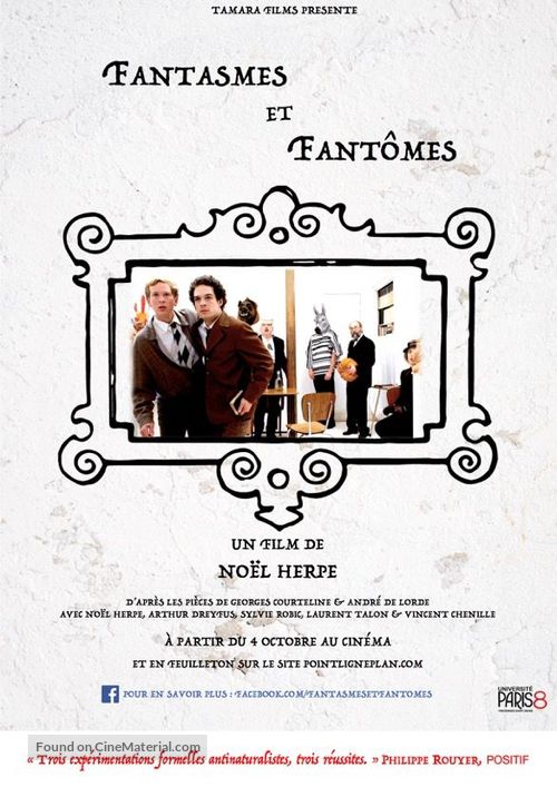 Fantasmes et fant&ocirc;mes - French Movie Poster