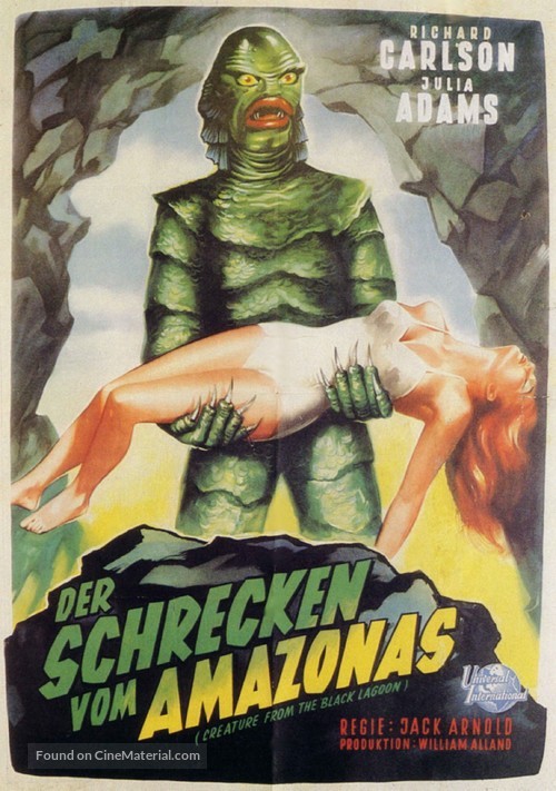Creature from the Black Lagoon - German Movie Poster