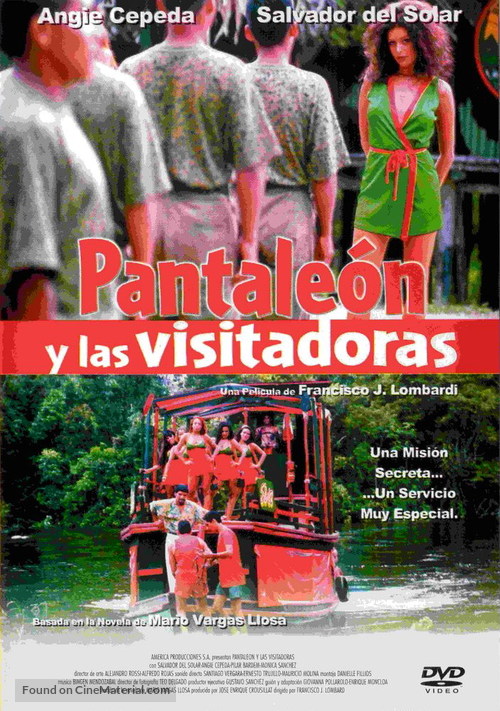 Pantale&oacute;n y las visitadoras - Spanish DVD movie cover