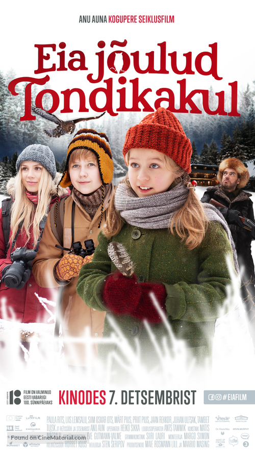 Eia j&otilde;ulud Tondikakul - Estonian Movie Poster