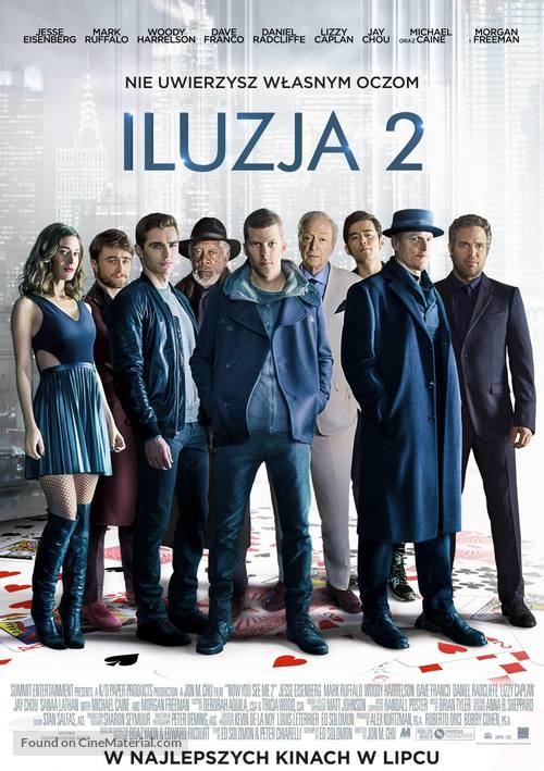 Now You See Me 2 - Polish Movie Poster