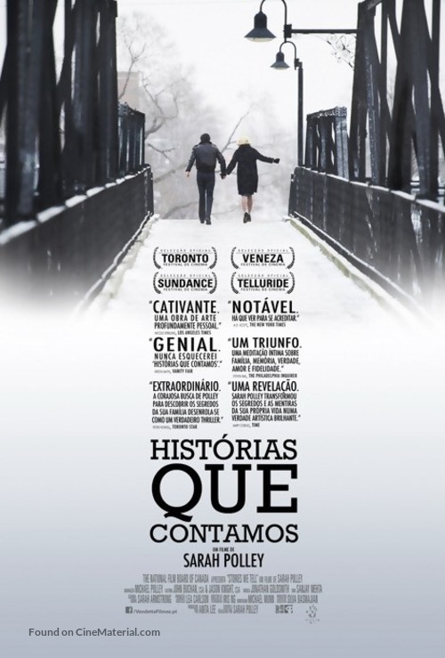 Stories We Tell - Portuguese Movie Poster