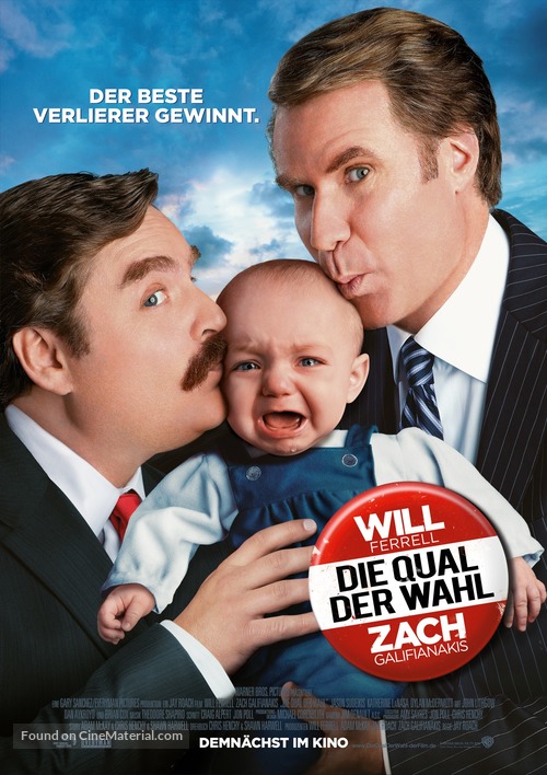 The Campaign - German Movie Poster