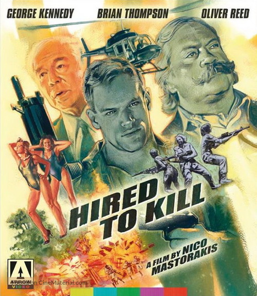 Hired to Kill - Blu-Ray movie cover