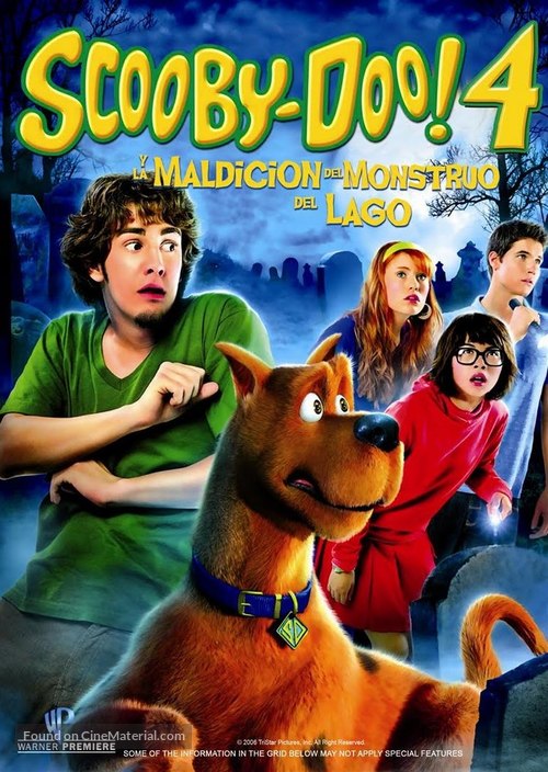 Scooby-Doo! Curse of the Lake Monster - Mexican DVD movie cover