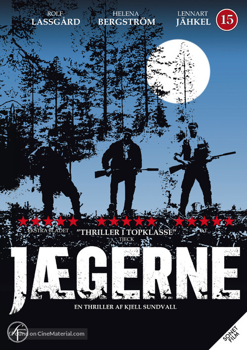 J&auml;garna - Danish DVD movie cover