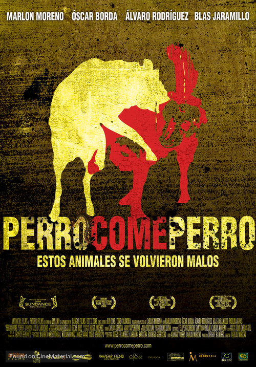 Perro come perro - Colombian Movie Poster