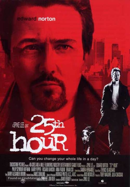 25th Hour - Movie Poster