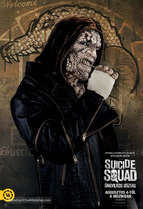 Suicide Squad - Hungarian Movie Poster