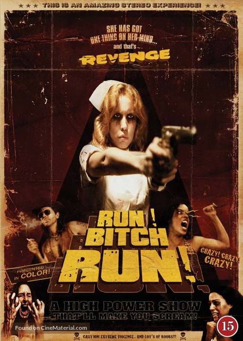 Run! Bitch Run! - Turkish Movie Poster
