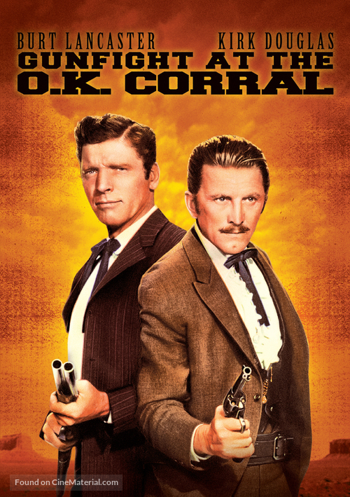 Gunfight at the O.K. Corral - British Movie Cover