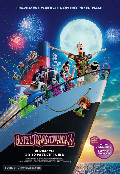 Hotel Transylvania 3: Summer Vacation - Polish Movie Poster