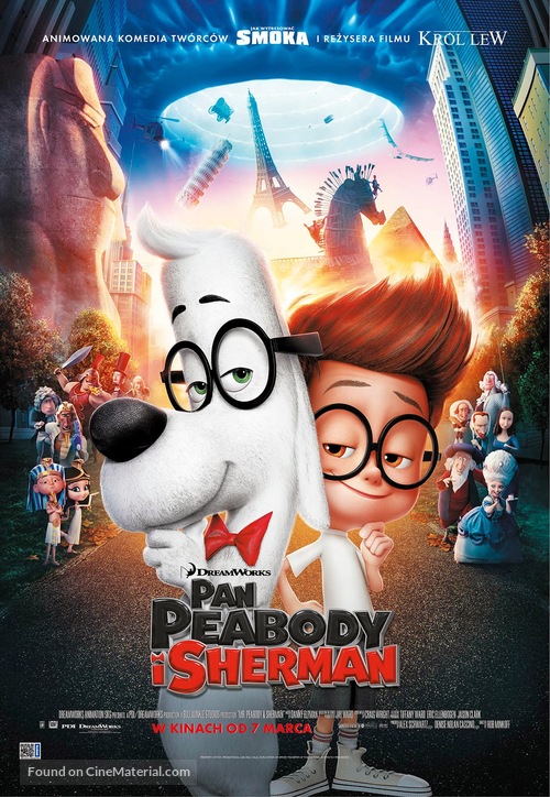 Mr. Peabody &amp; Sherman - Polish Movie Poster