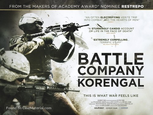 Korengal - British Movie Poster