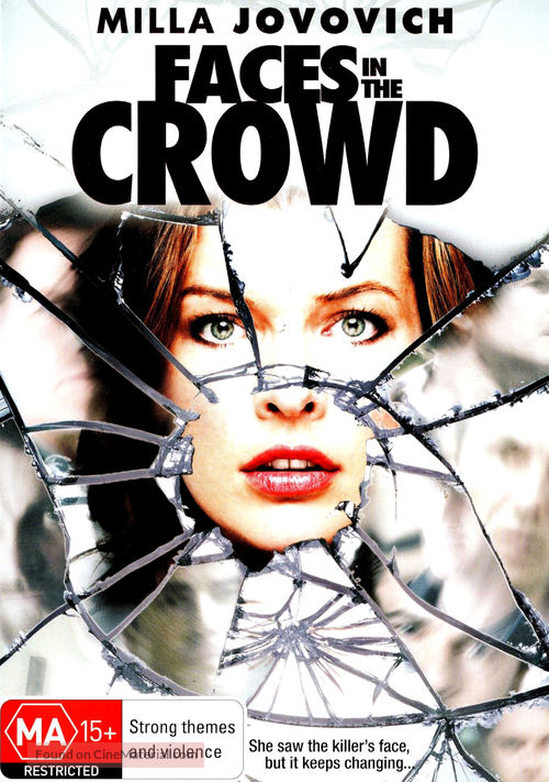 Faces in the Crowd - Australian DVD movie cover