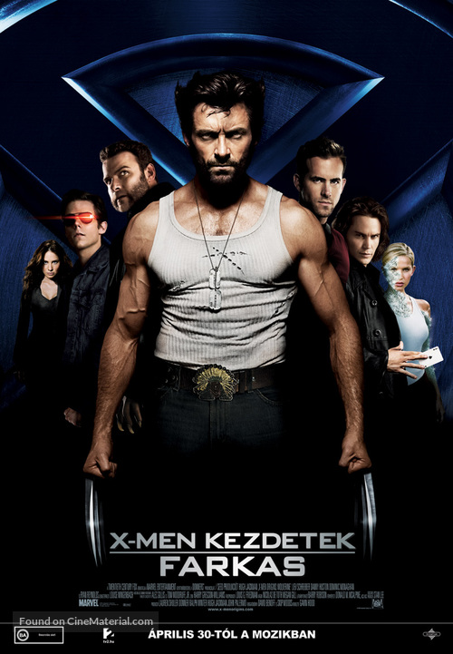 X-Men Origins: Wolverine - Hungarian Movie Poster