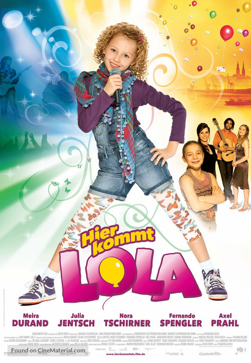 Hier kommt Lola! - German Movie Poster