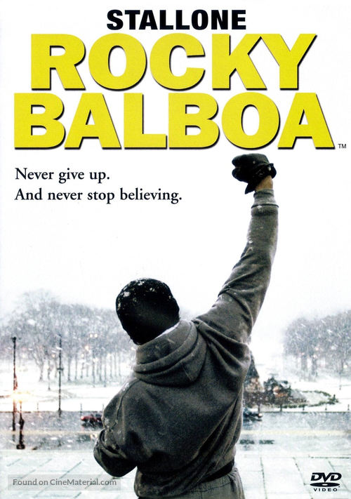 Rocky Balboa - DVD movie cover