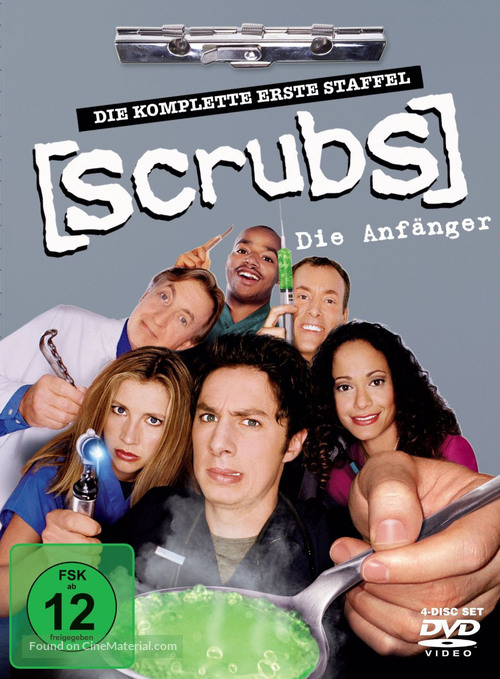 &quot;Scrubs&quot; - German DVD movie cover