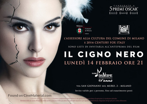 Black Swan - Italian Movie Poster