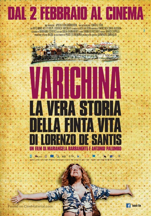 Varichina-the true story of the fake life of Lorenzo de Santis - Italian Movie Poster