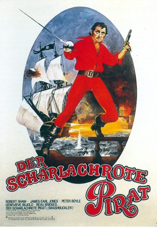 Swashbuckler - German Movie Poster