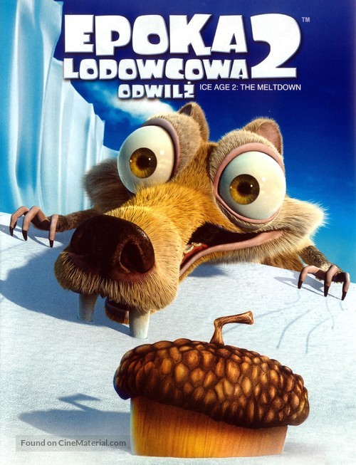 Ice Age: The Meltdown - Polish DVD movie cover