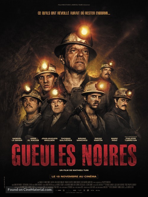 Gueules Noires - French Movie Poster