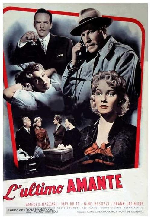 L&#039;ultimo amante - Italian Movie Poster
