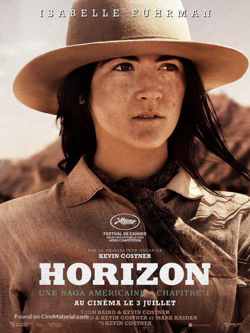 Horizon: An American Saga - French Movie Poster