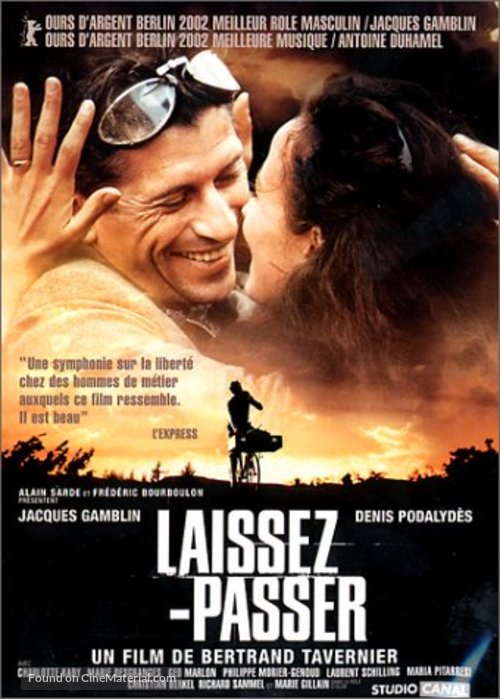 Laissez-passer - French Movie Poster