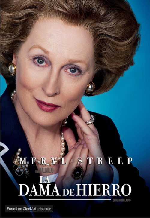 The Iron Lady - Argentinian DVD movie cover