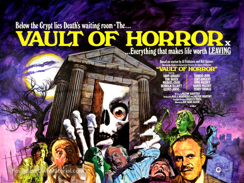 The Vault of Horror - British Movie Cover