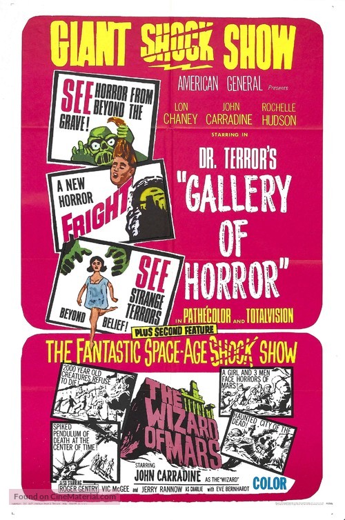 Dr. Terror&#039;s Gallery of Horrors - Combo movie poster