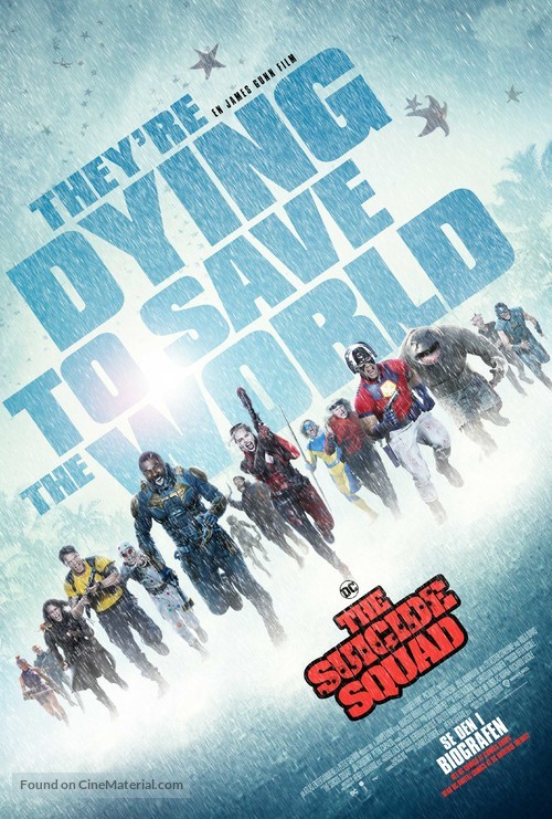 The Suicide Squad - Danish Movie Poster