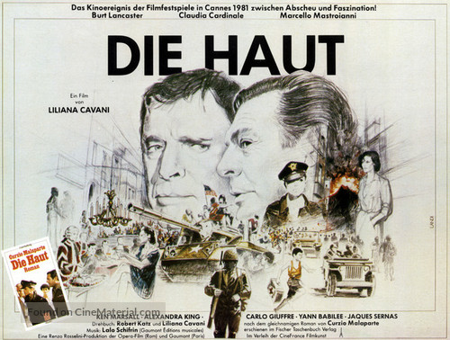 La pelle - German Movie Poster