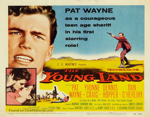 The Young Land - Movie Poster