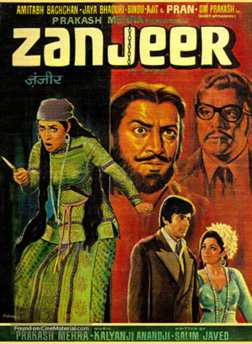 Zanjeer - Indian Movie Poster