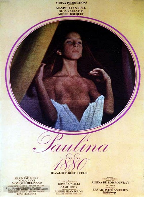 Paulina 1880 - French Movie Poster