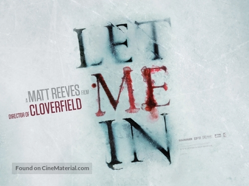 Let Me In - British Movie Poster