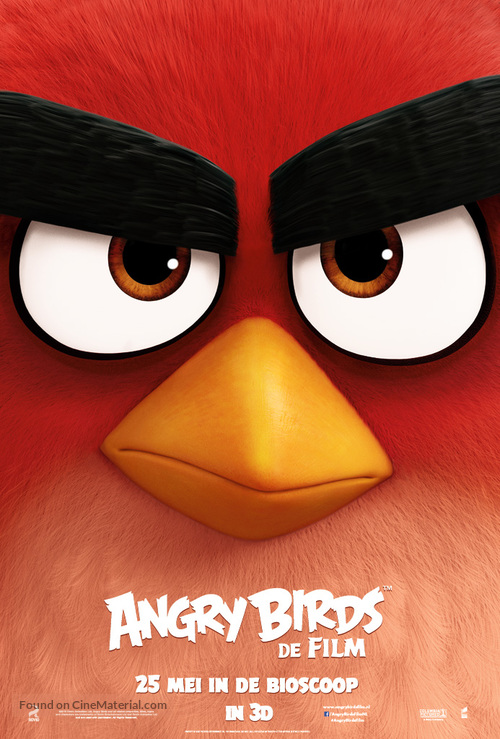 The Angry Birds Movie - Dutch Movie Poster