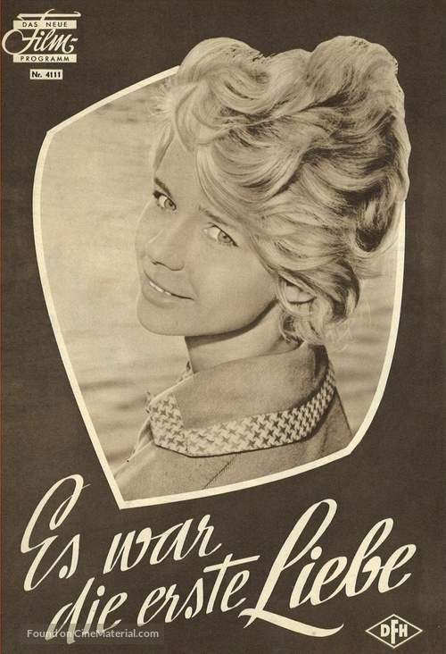 Es war die erste Liebe - German poster