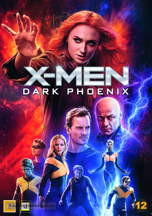 Dark Phoenix - Danish DVD movie cover