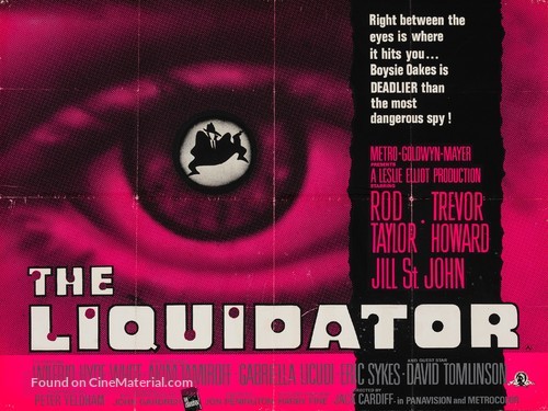 The Liquidator - British Movie Poster