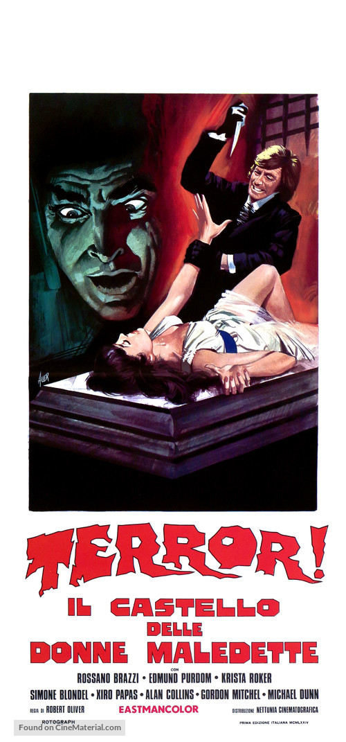 Terror! Il castello delle donne maledette - Italian Movie Poster
